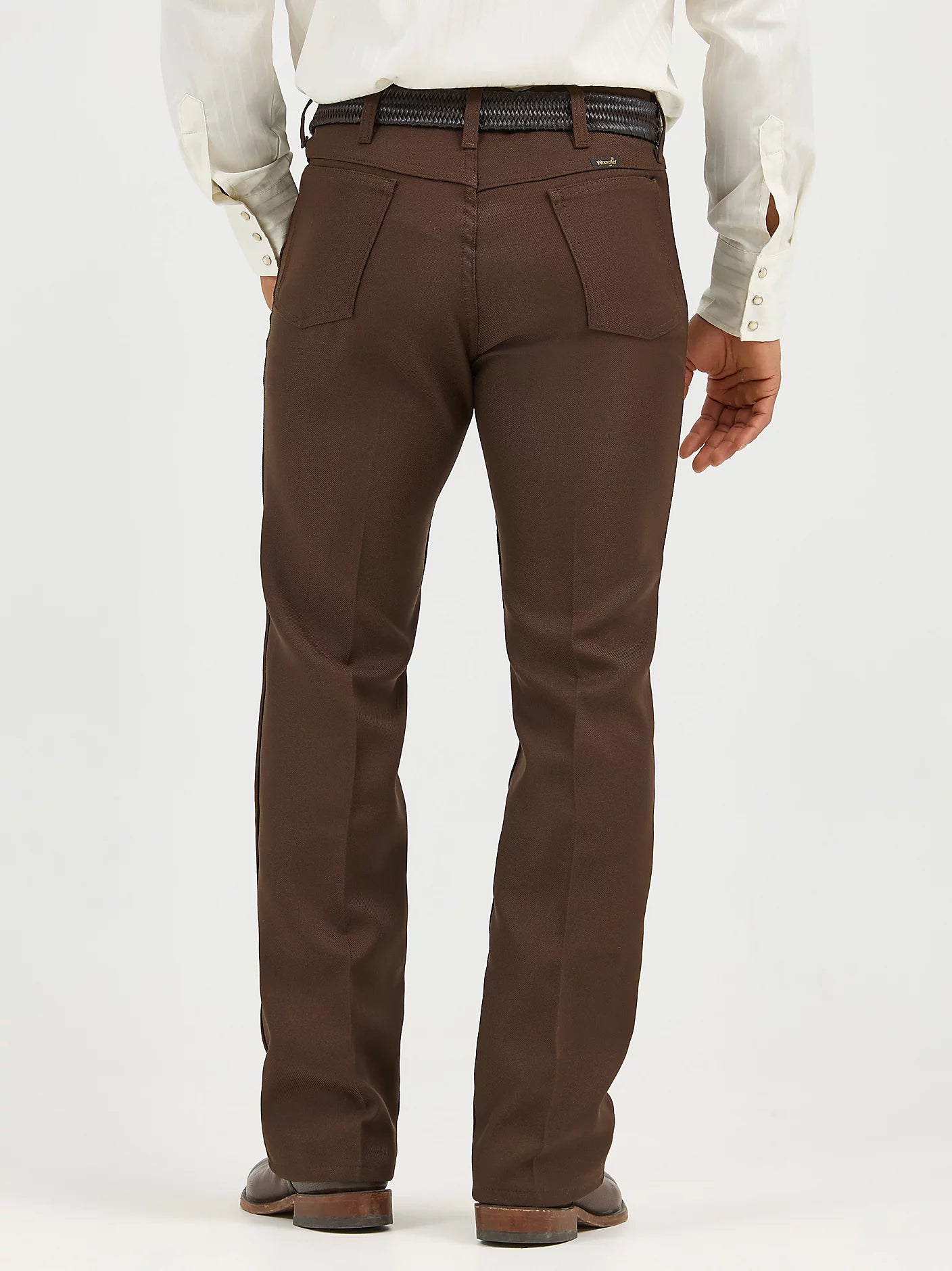 Wrangler Wrancher Brown Dress Pant