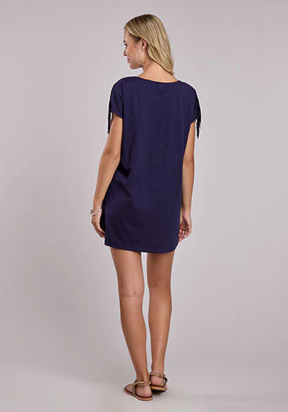 Roper Women's Navy Tee Shirt Dress