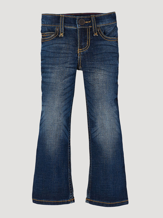 Wrangler Girl's Stretch Low Rise Boot Cut Jeans