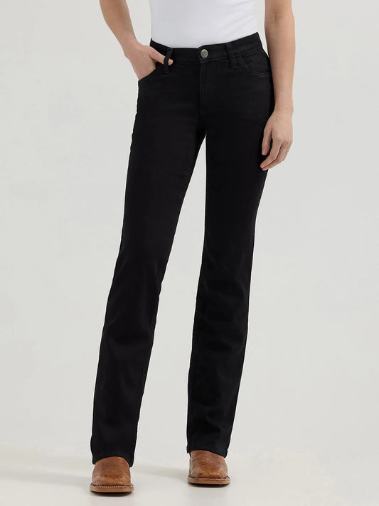 Wrangler Women's Ultimate Riding Willow Mid-Rise Boot Cut Jean