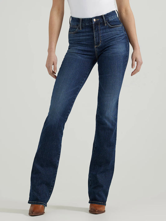 Wrangler Women's Bespoke High Rise Boot Cut Jean