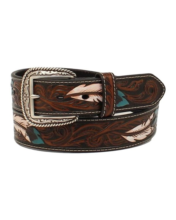 Ariat Men's Feather Embossed Belt