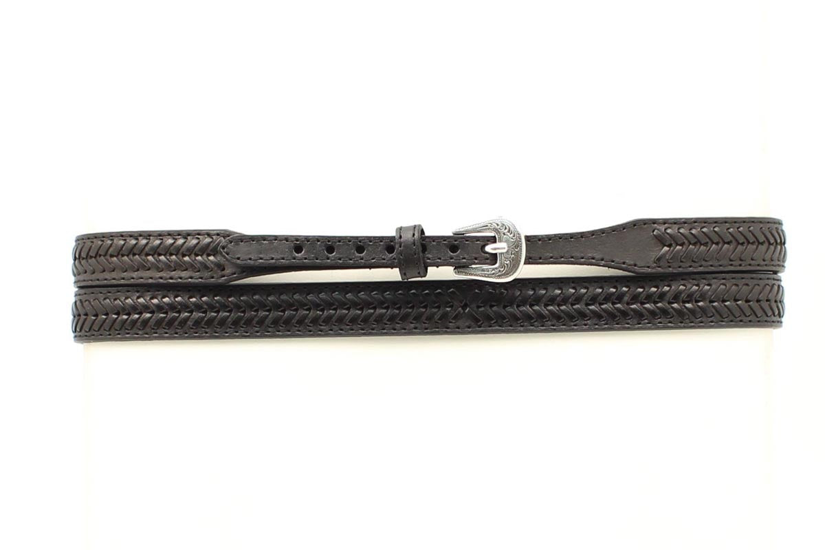 M&F 3/4 Genuine Leather Laced Hatband