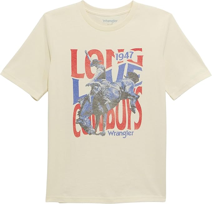 Wrangler Kid's Long Live Cowboys Tee Shirt