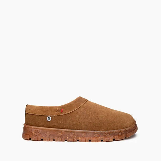 Minnetonka Tan Neva Slippers