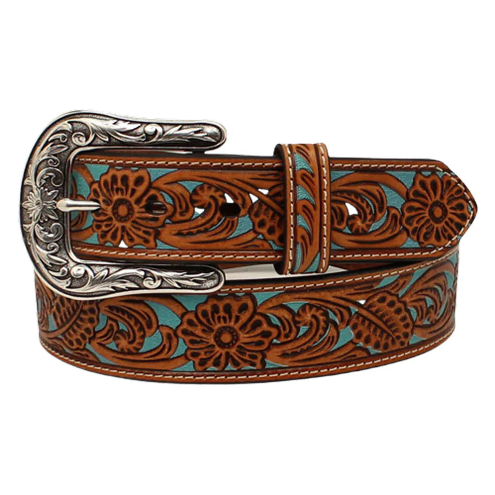 Ariat Women's Floral Underlay Belt
