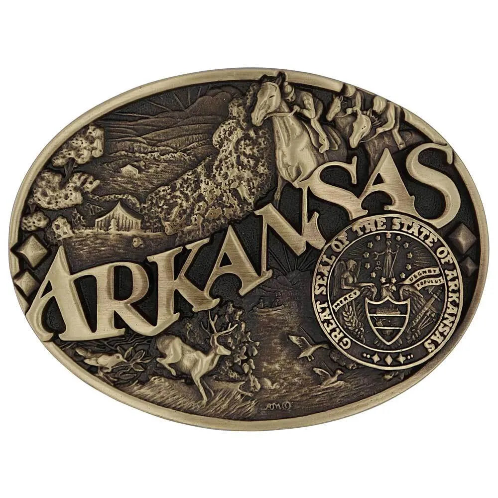 Montana Silversmith Attitude State Belt Buckles