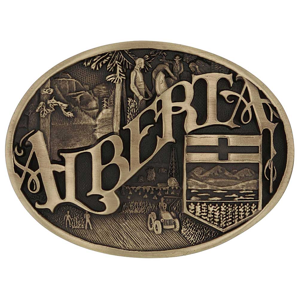 Montana Silversmith Attitude State Belt Buckles