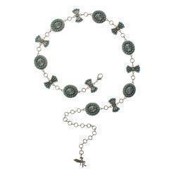 Angel Ranch Turquoise Silver Belt
