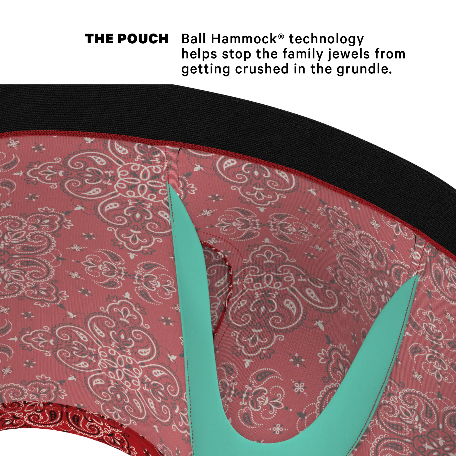 Men's Shinesty Underwear "The Bandana Split"