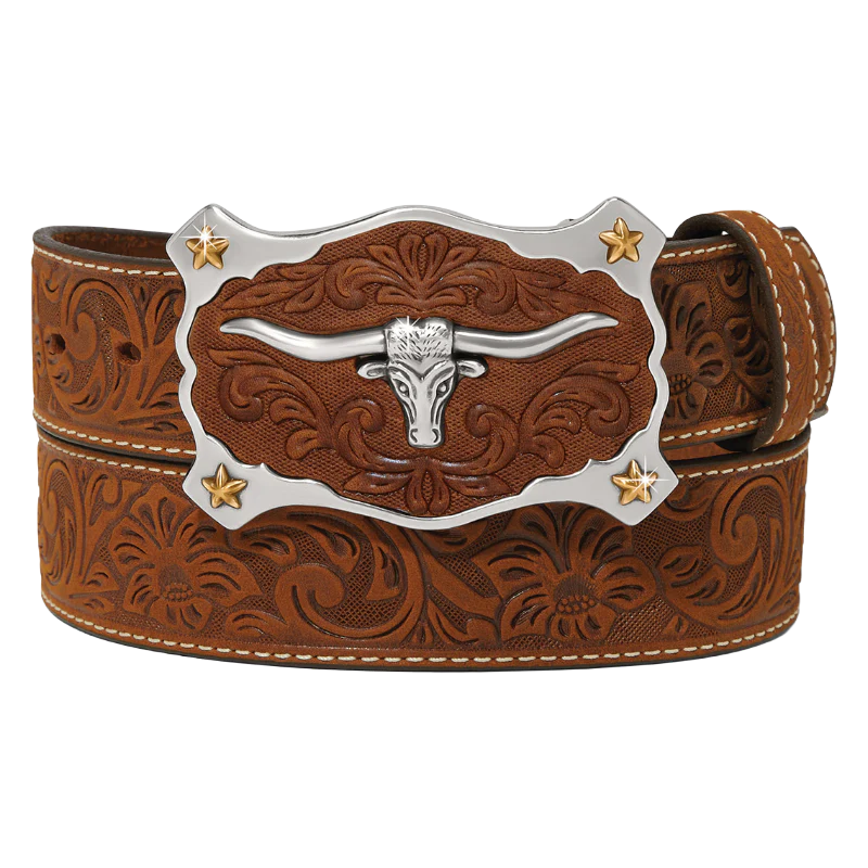 Justin Men's CLASSC LONGHRN Belt