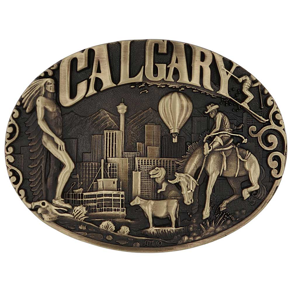 Montana Silversmith Attitude State Belt Buckles