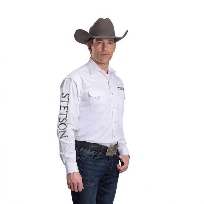 Stetson Men's Snap Long Sleeve Shirt