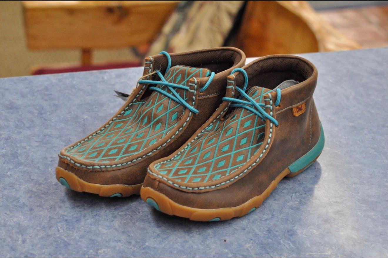 Brown / Turquoise Chukka