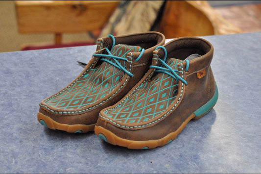 Brown / Turquoise Chukka