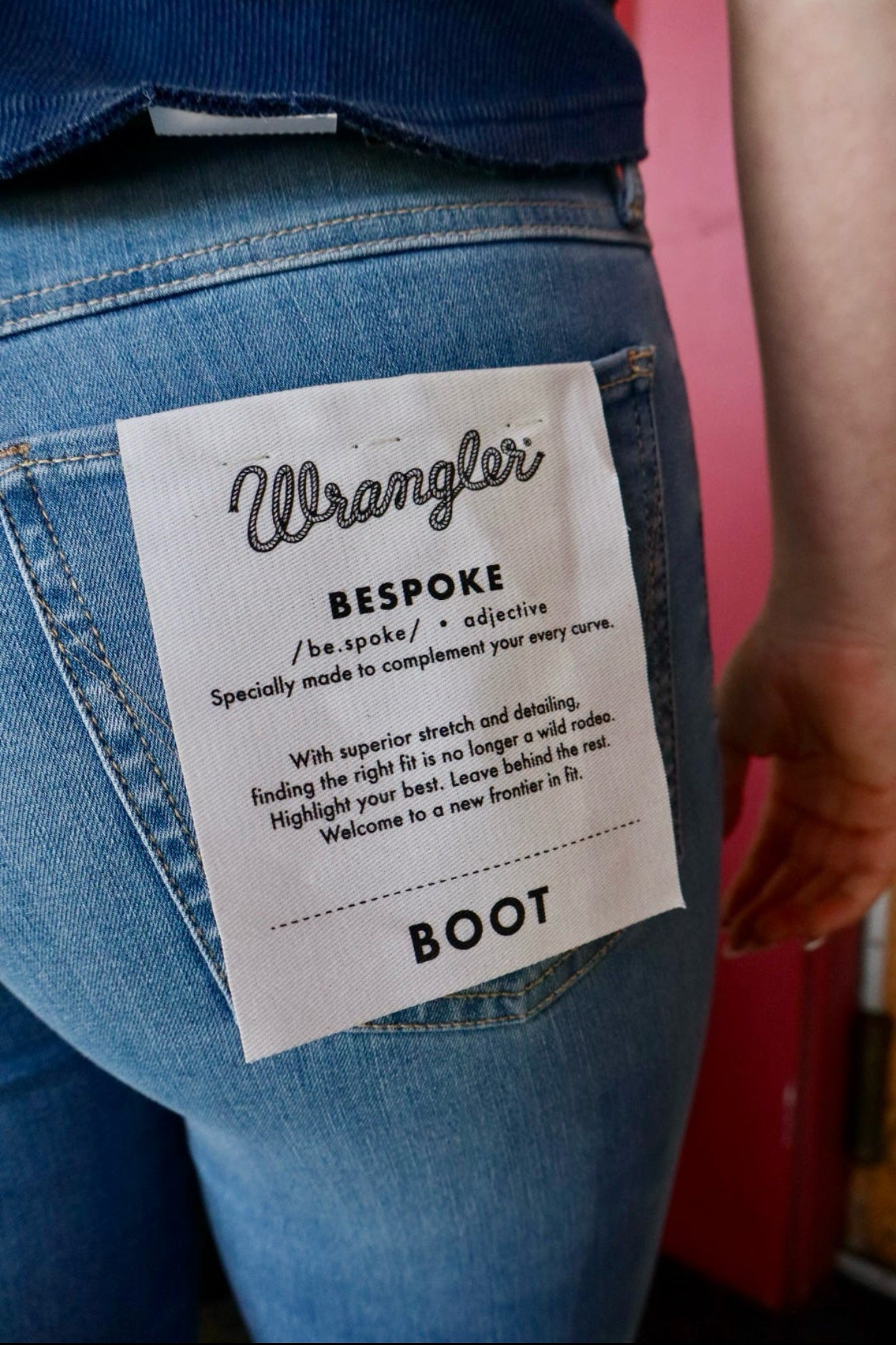 Bespoke High Rise Bootcut Jean