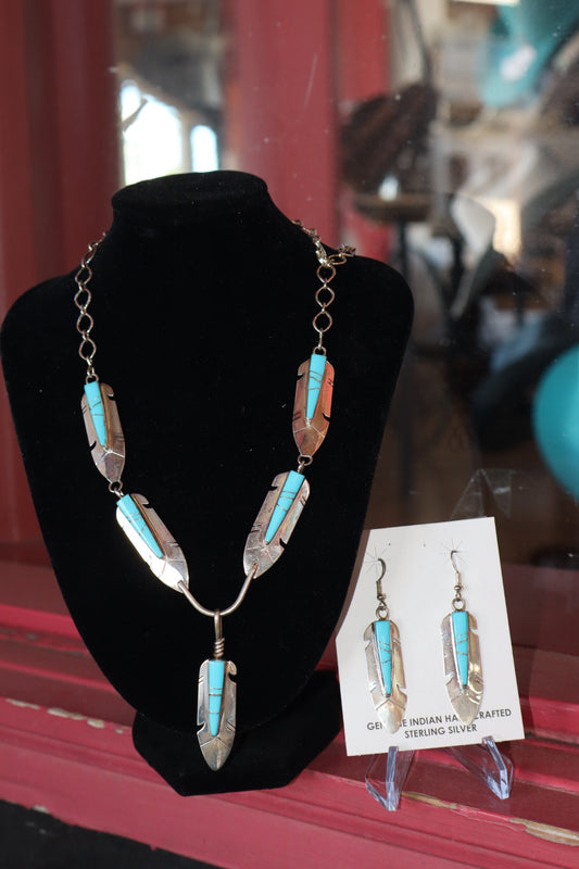 SS Kingman Turquoise Set
