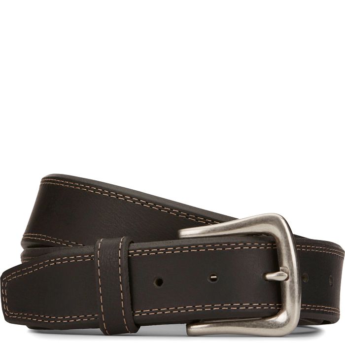 Justin Men's Black Carson Belt