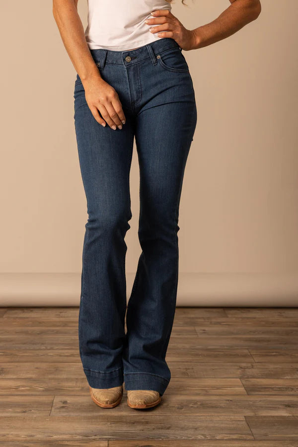 Lola Kimes Ranch Dark Indigo Jeans