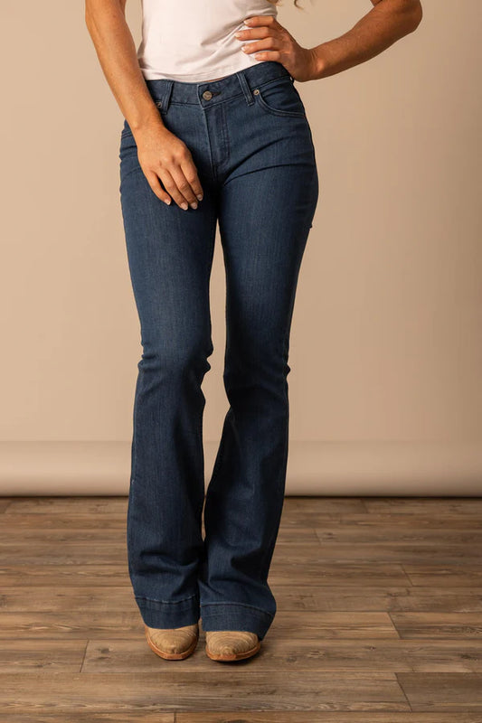 Lola Kimes Ranch Dark Indigo Jeans