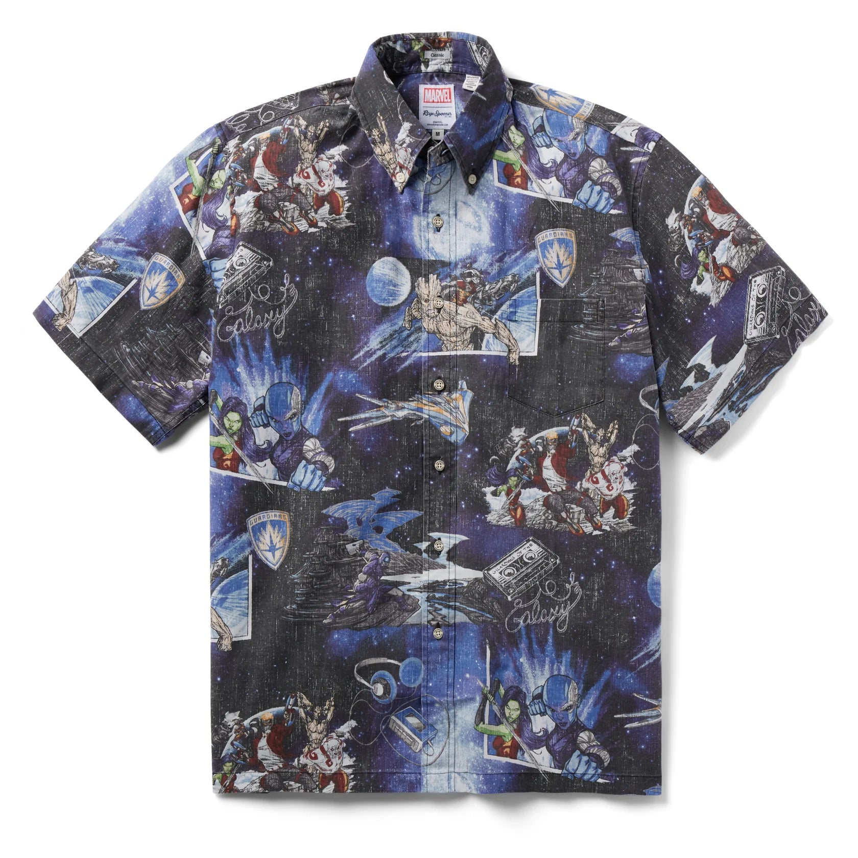 Reyn Spooner GRDNS Of Galaxy Classic BF Short Sleeve Shirt