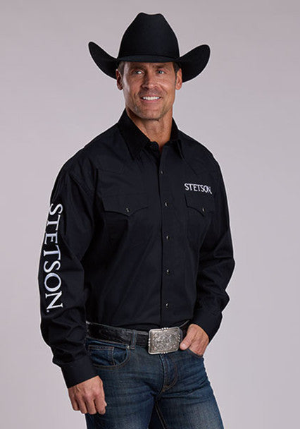 Stetson Men's Snap Long Sleeve Shirt