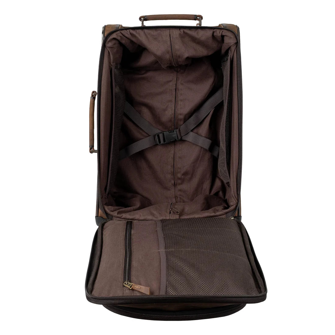 STS Cowhide Rolling Bag