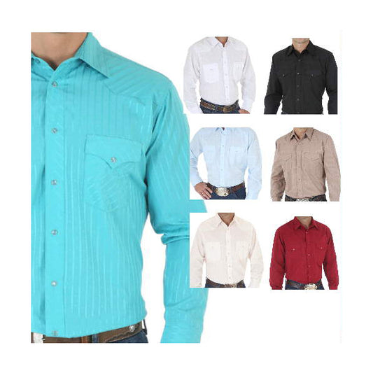 Wrangler Tone on Tone Snap-Up