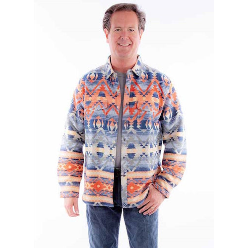 Medium Scully Aztec Pattern Shirt Jacket (FINAL SALE)