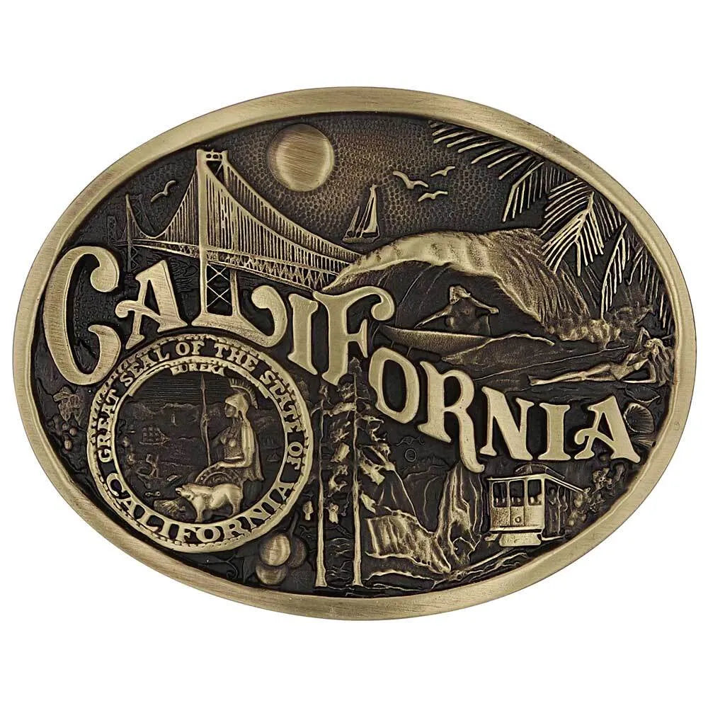 Montana Silversmith Attitude State Belt Buckles