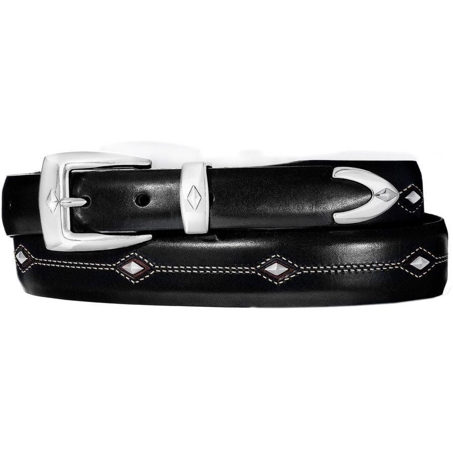 Brighton Men's DENVER DIAMOND BROWN Belt