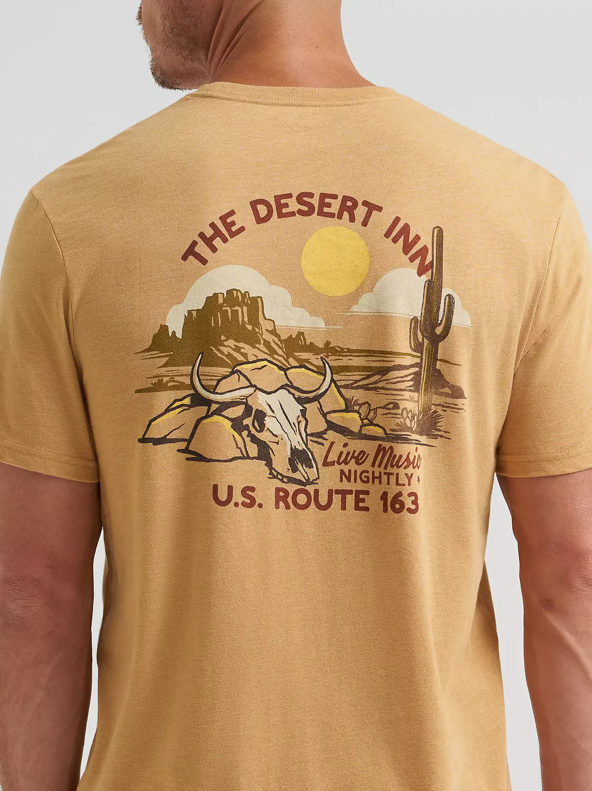 Wrangler Tan The Desert Inn Tee