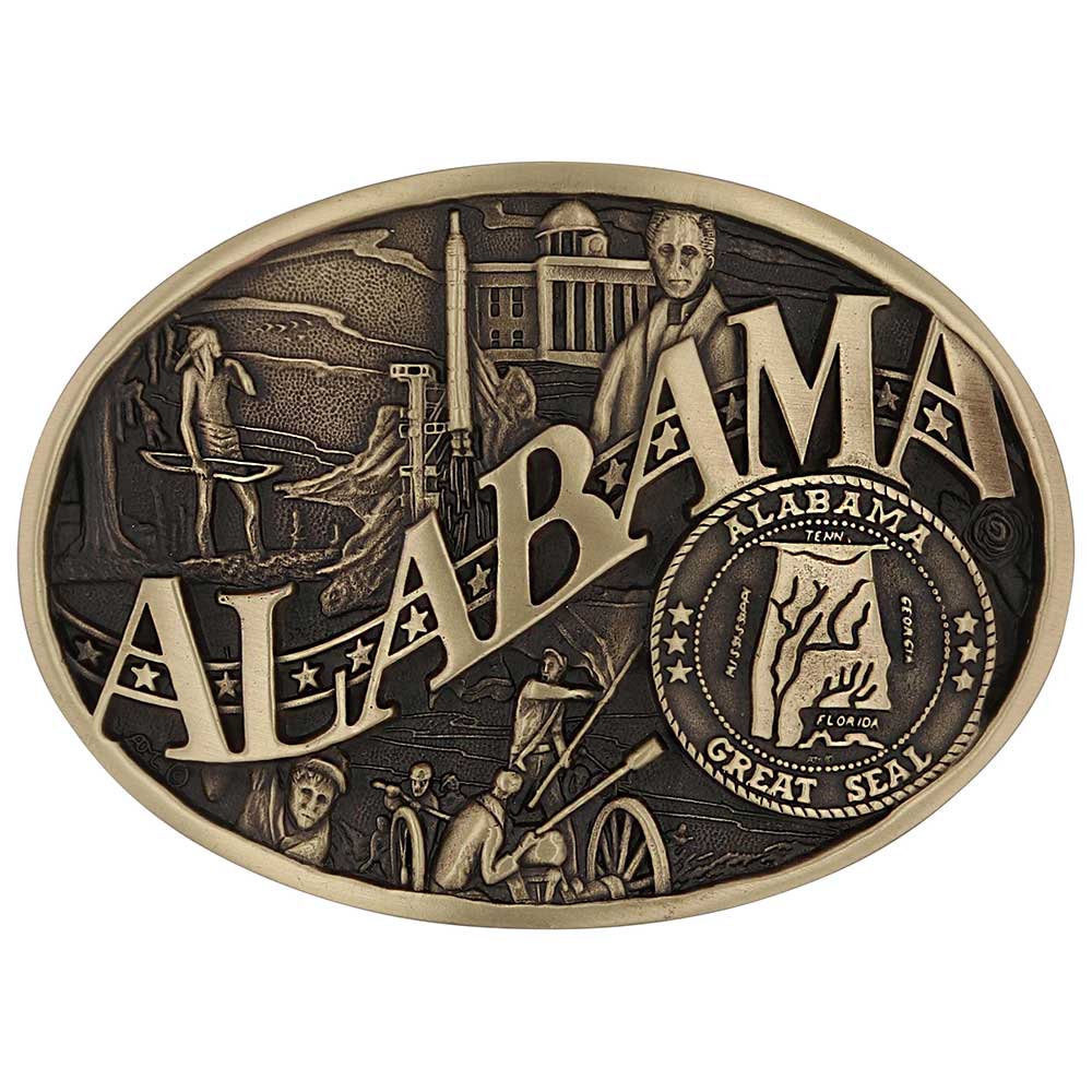 Montana Silversmith Attitude State Belt Buckles