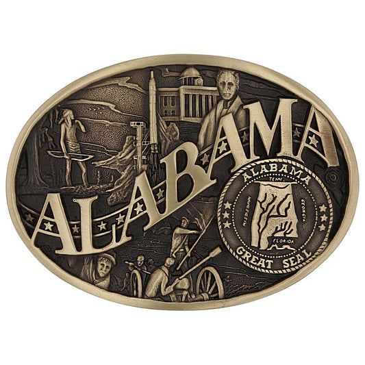 Montana Silversmith Attitude State Belt Buckles