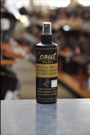 Scout Reptile & Exotic Leather Cleaner & Conditioner