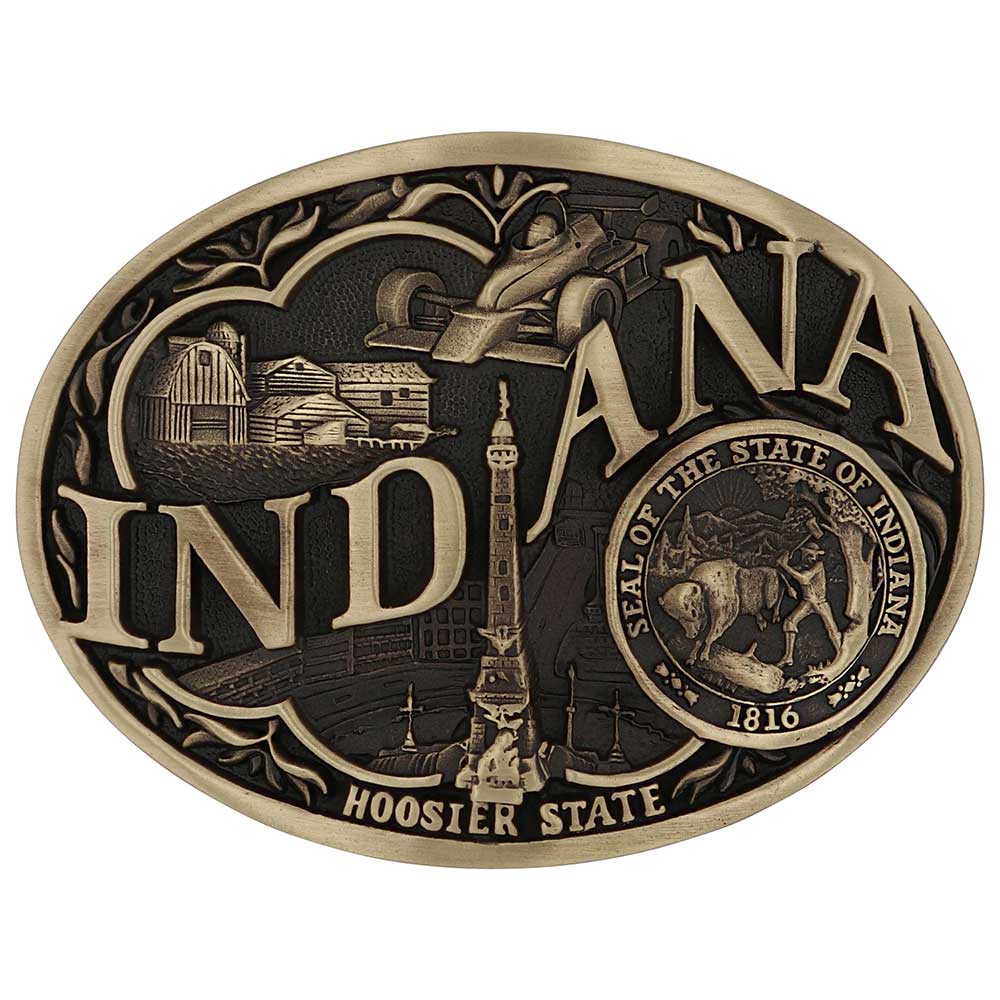Montana Silversmith Attitude State Belt Buckles