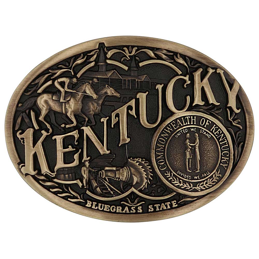 Montana Silversmith Attitude State Belt Buckles