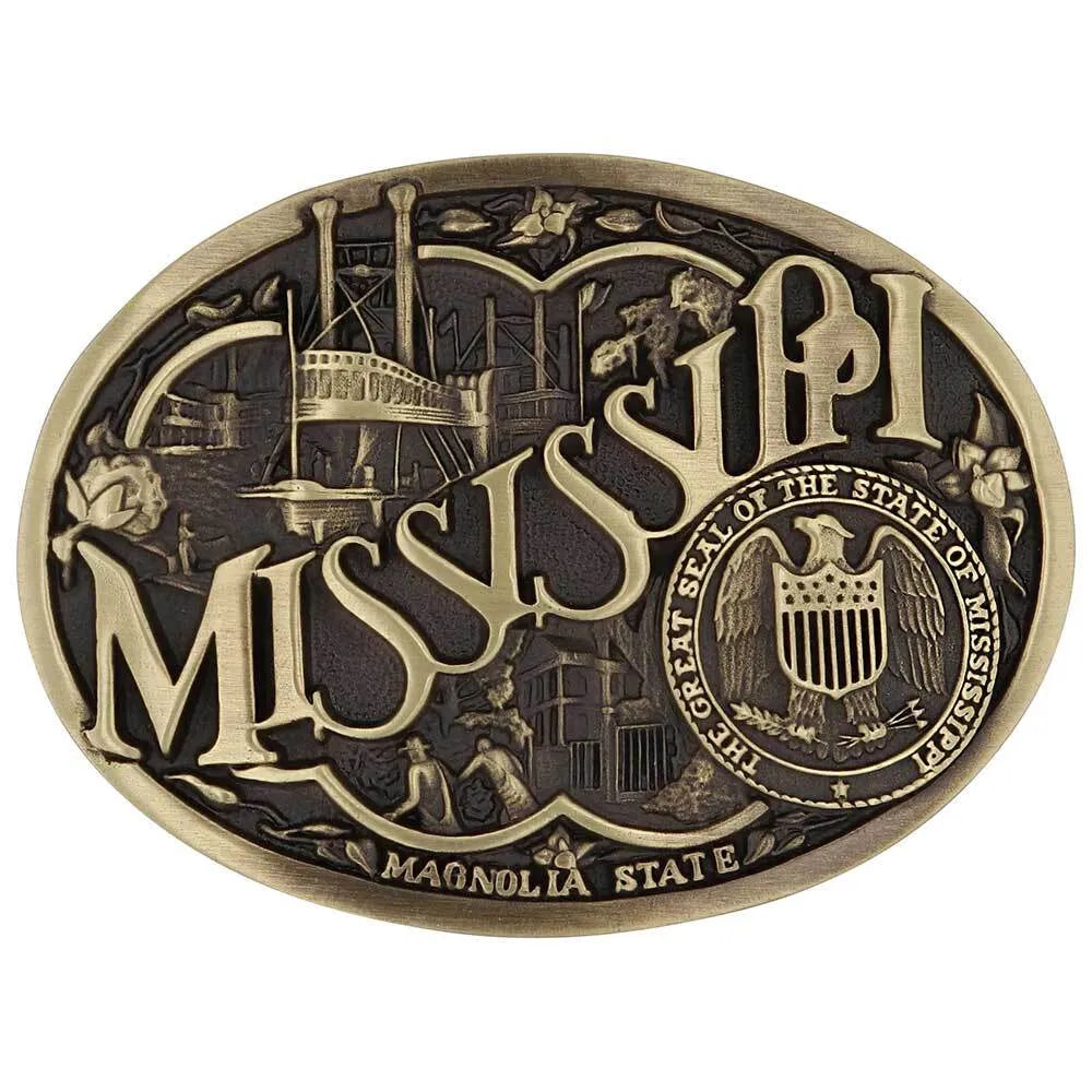 Montana Silversmith Attitude State Belt Buckles