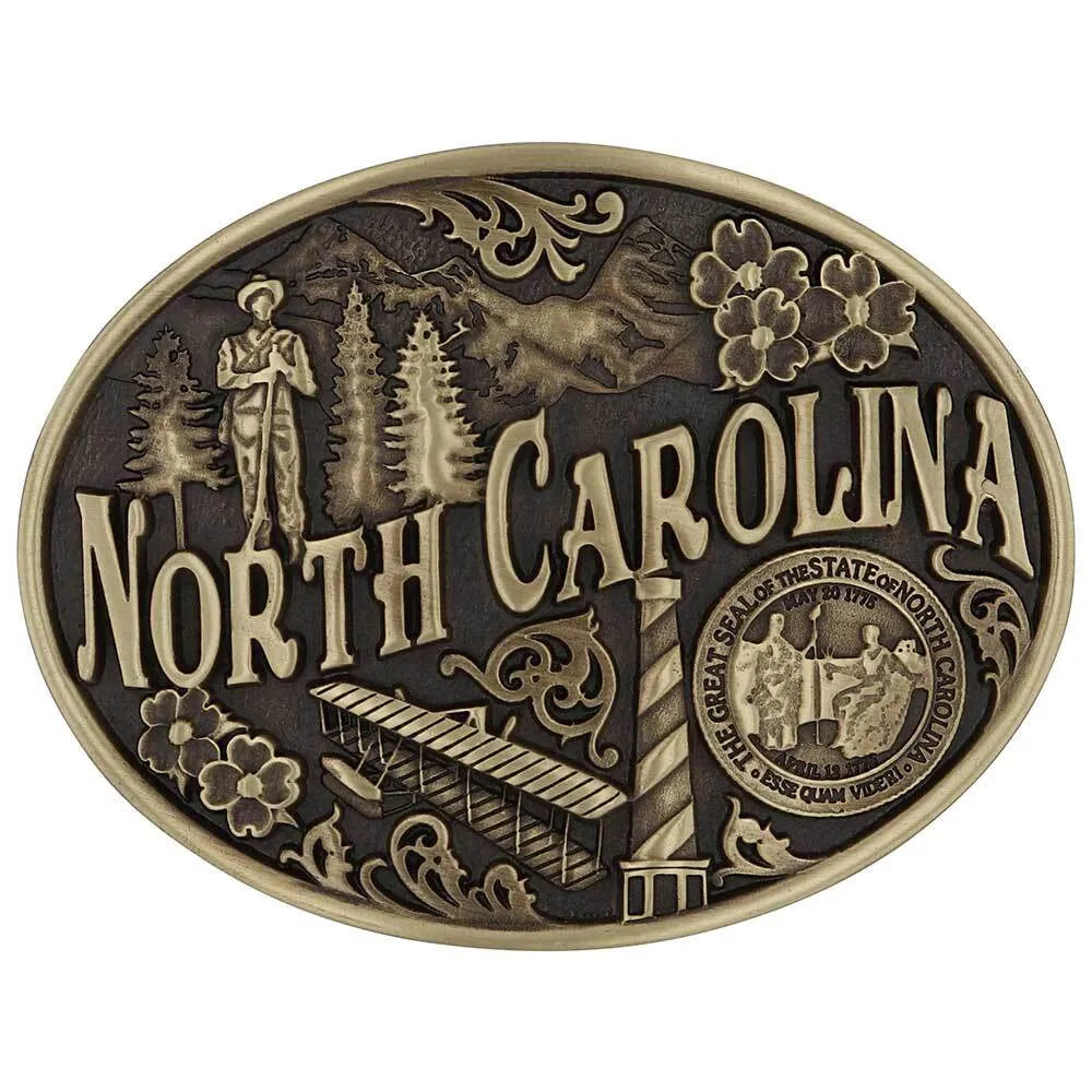 Montana Silversmith Attitude State Belt Buckles