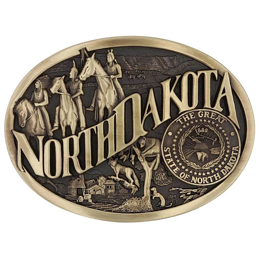 Montana Silversmith Attitude State Belt Buckles