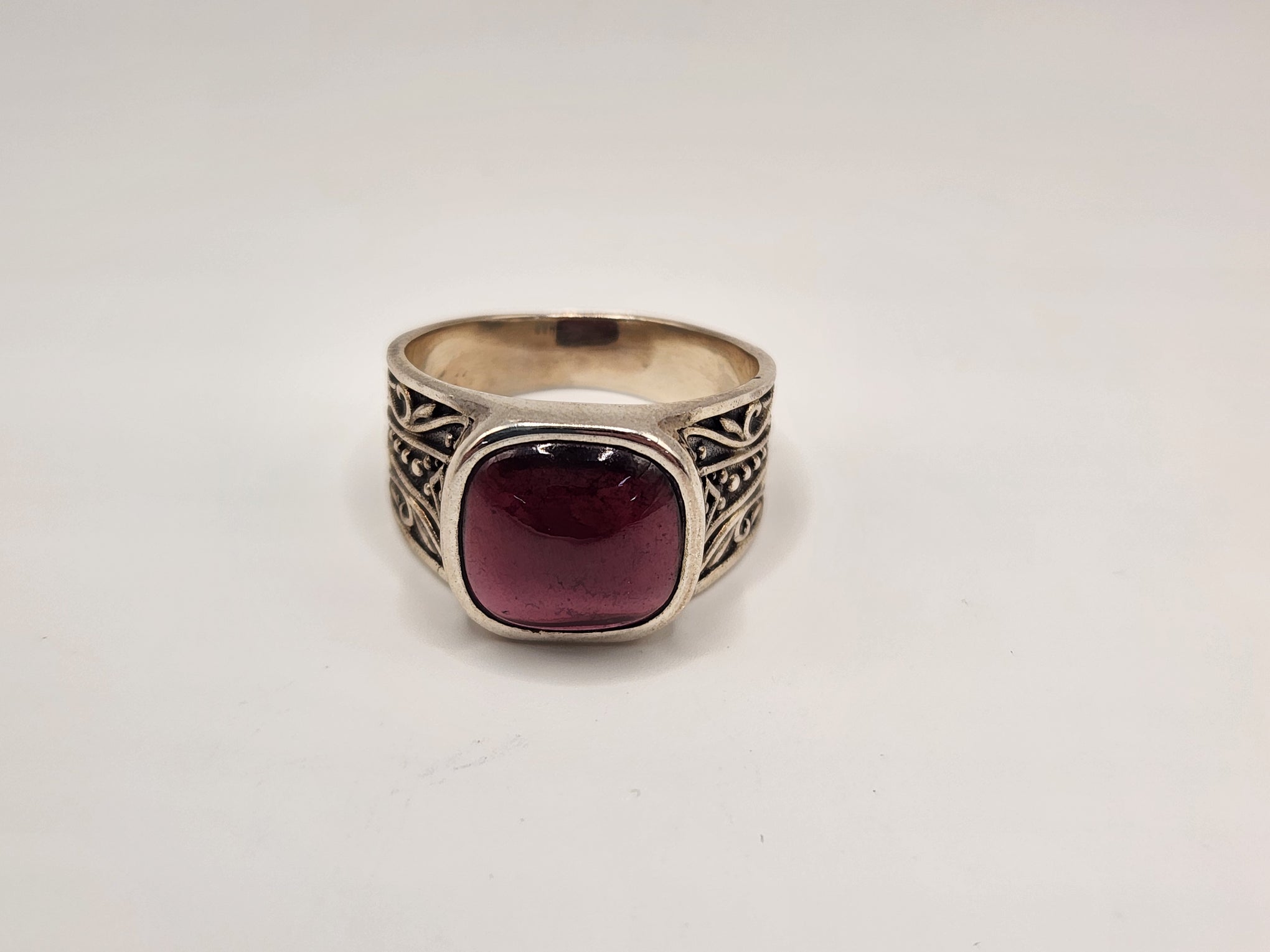 Garnet January Birthstone Ring Size 10 #GR910