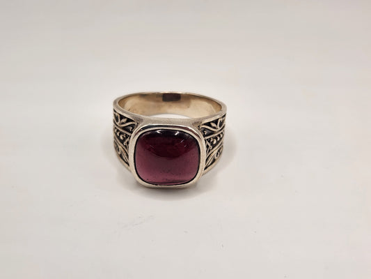 Garnet January Birthstone Ring Size 10 #GR910