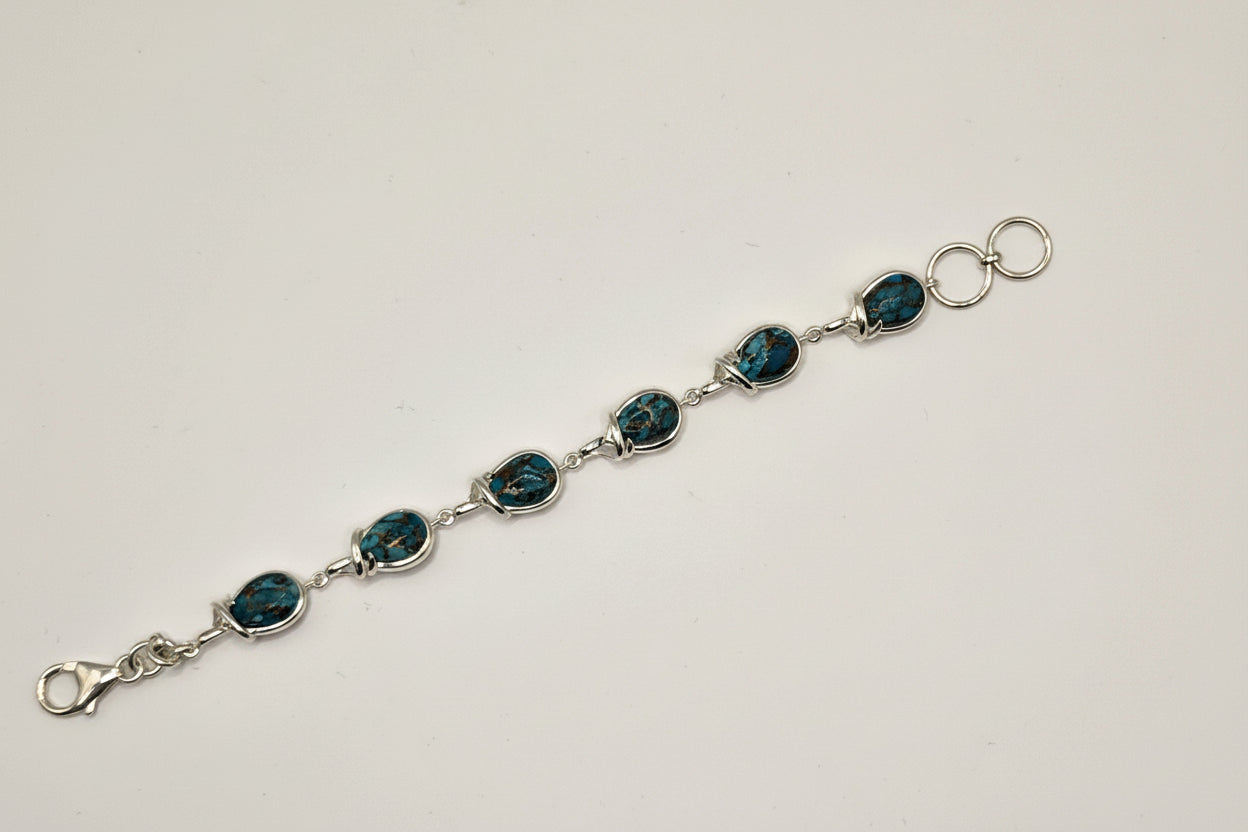 Copper Turquoise BSS Jewelry Bracelet