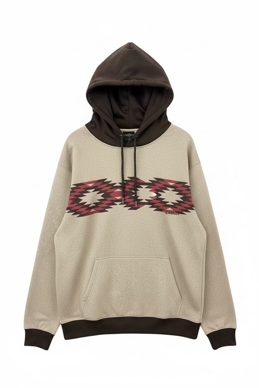 Hooey Men's Tan Polar Fleece Hoody (FINAL SALE)
