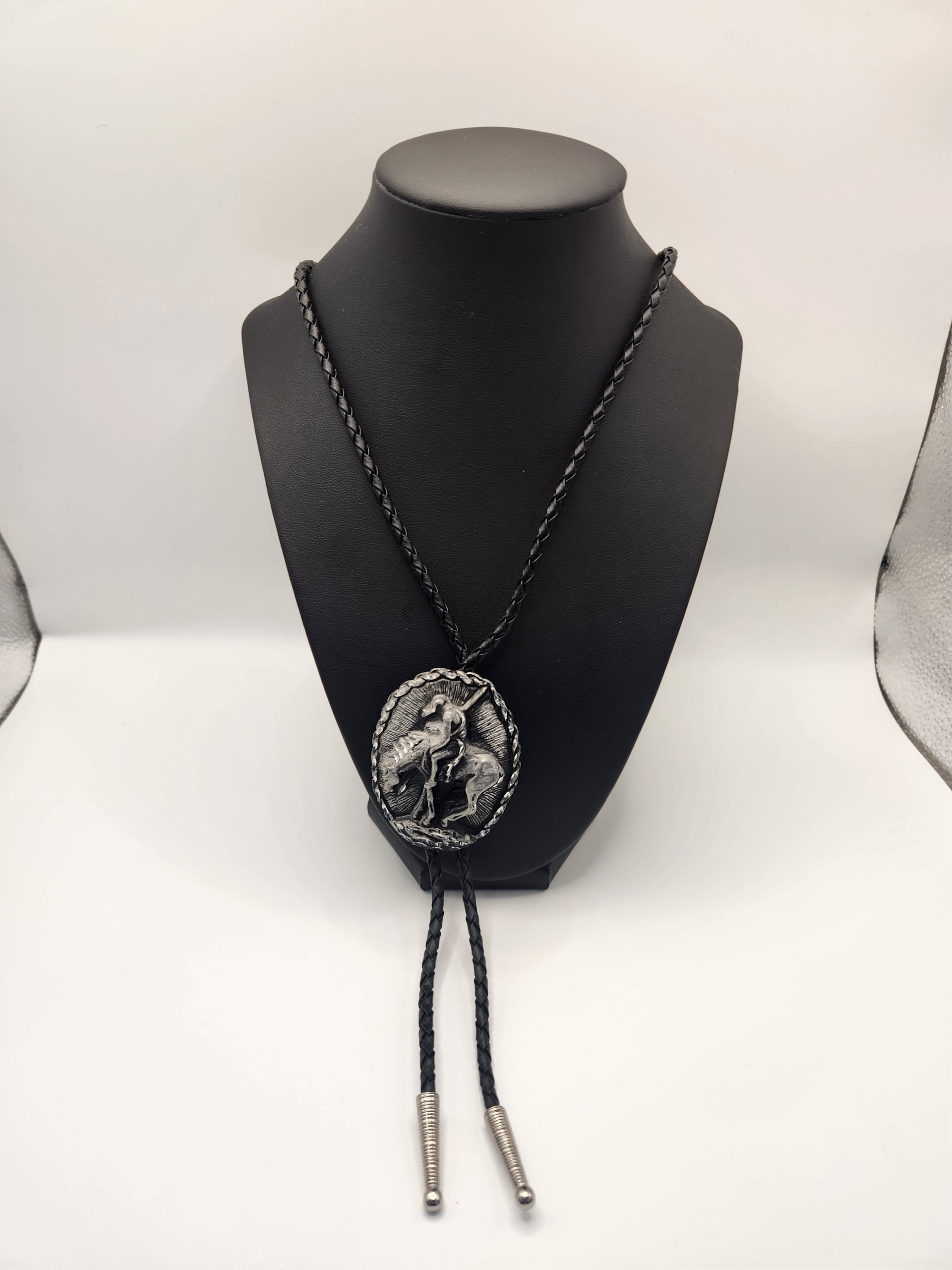 Western Express Bronc Bolo Tie