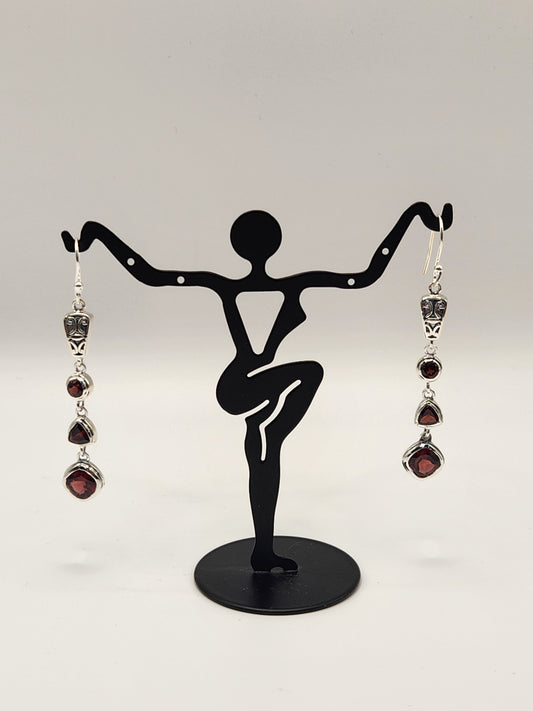 Garnet BSS Jewelry Earings