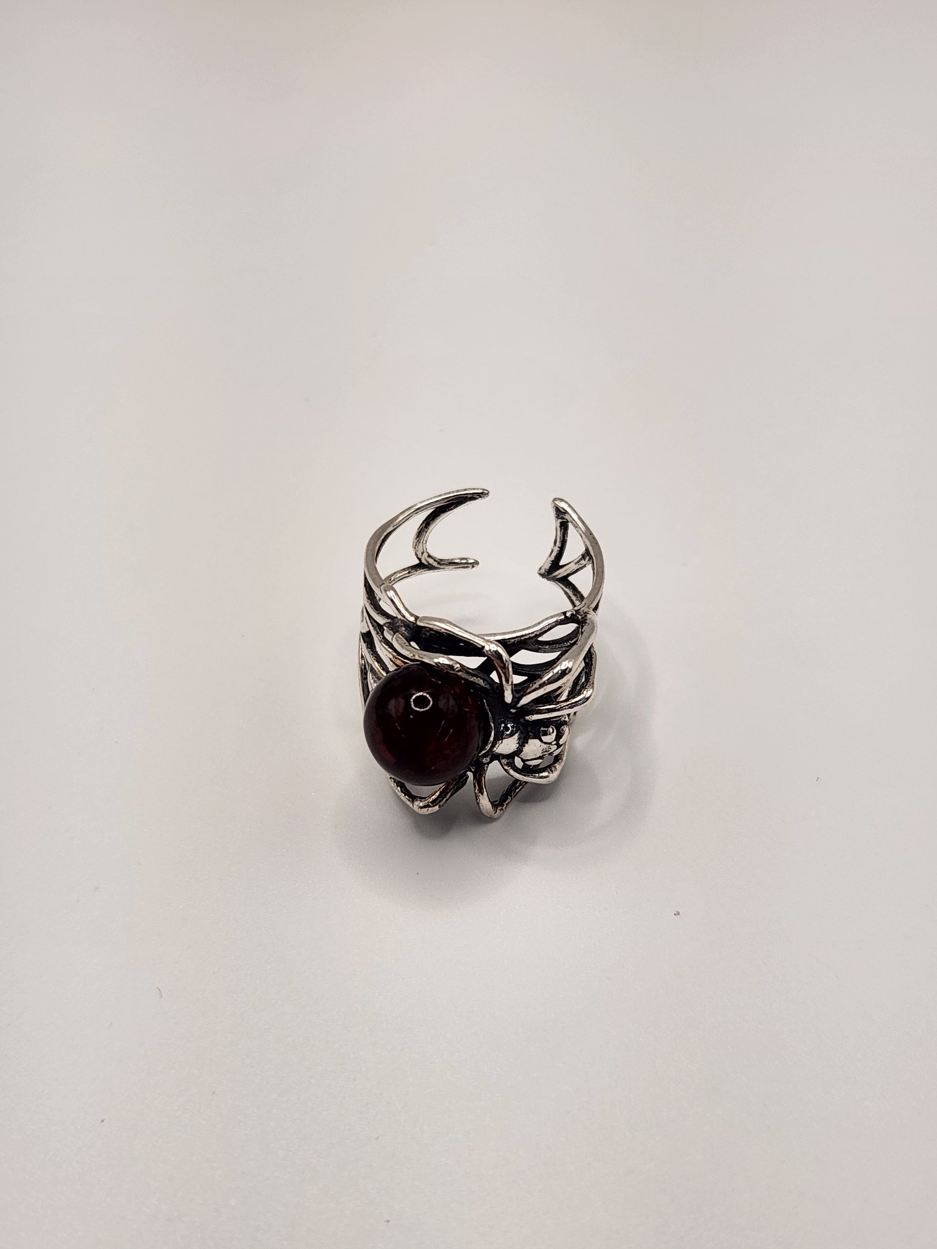 Amber Spider Ring #AMSRP