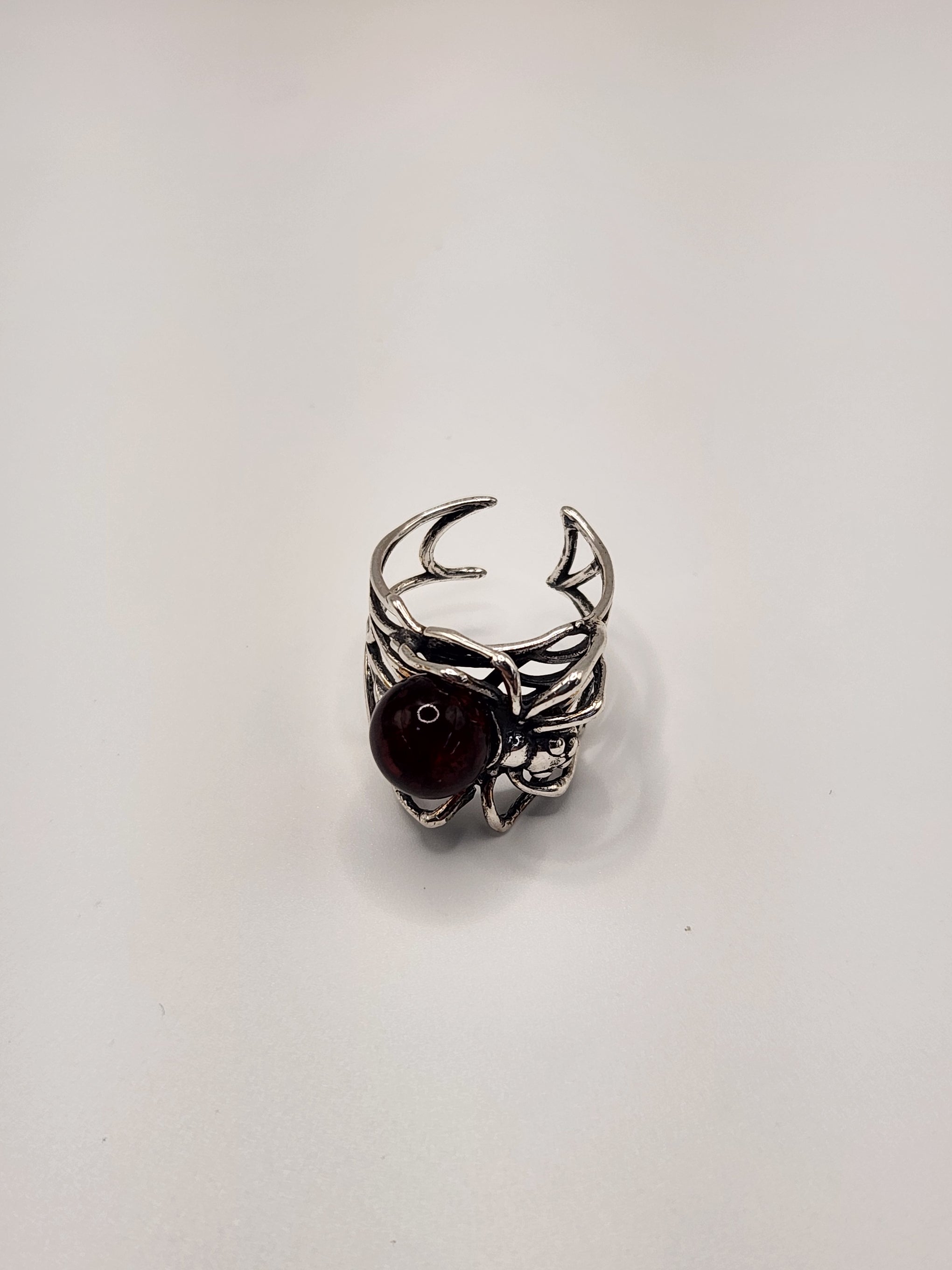 Amber Spider Ring #AMSRP