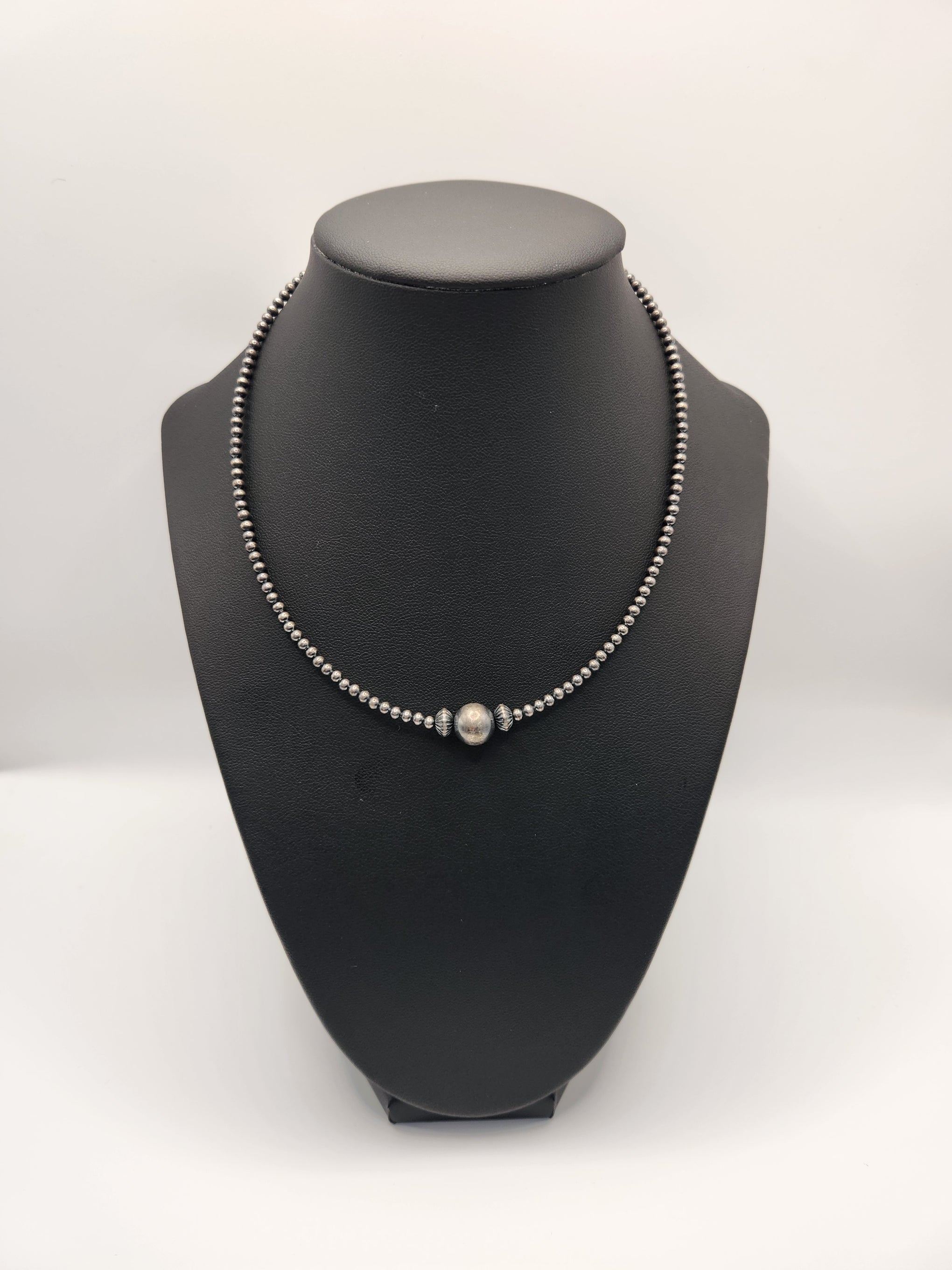 Bijoux Fab Sterling Silver Ball Choker