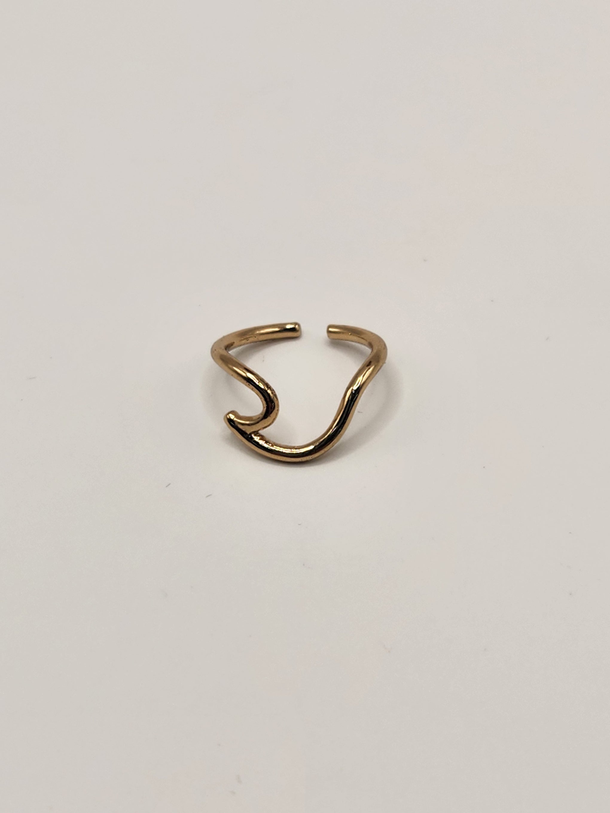 Wave Toe Ring
